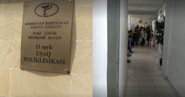 Bakıda uşaq poliklinikasından şikayət: “Peyvənd üçün pul istəyirlər”
