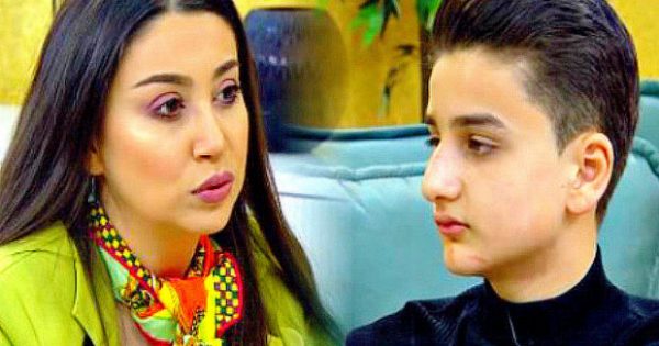 Damla oğlunu ilk dəfə canlı efirə çıxardı – FOTO/VİDEO