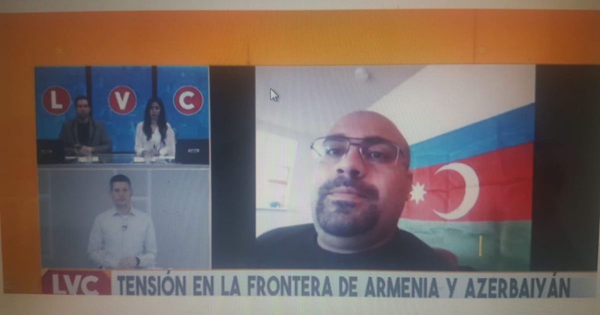 Argentina telekanalında Ermənistanın işğalçı siyasətindən danışılıb