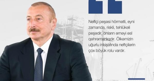 Prezidentdən Neftçilər günü ilə bağlı PAYLAŞIM – FOTO