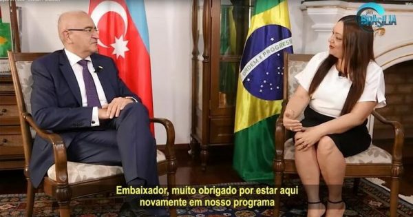 Braziliya telekanalında Ermənistanın təcavüzündən bəhs edildi