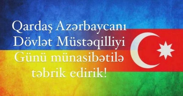 Qardaş Azərbaycan xalqına sülh arzu edirik! – Ukraynadan TƏBRİK