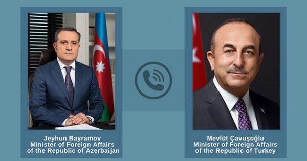 Ceyhun Bayramovun Çavuşoğlu ilə telefon danışığı oldu