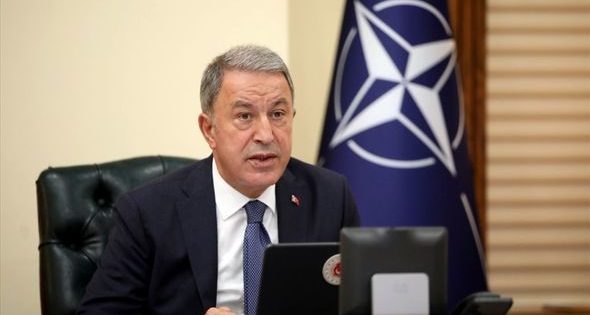 Hulusi Akar NATO-nun Müdafiə nazirlərinə: “Haqlı mübarizəsində Azərbaycanın yanındayıq” — FOTO