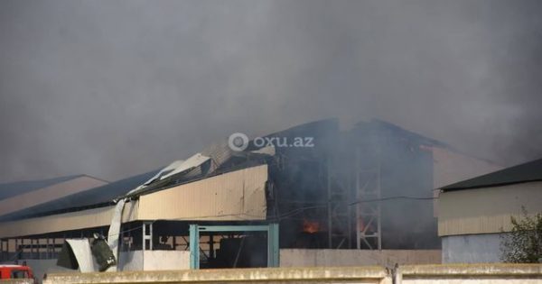 Ermənistan silahlı qüvvələri Tərtərdə pambıq emalı zavoduna raket zərbələri endirdi – FOTO