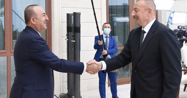 Prezident Çavuşoğlunu qəbul etdi – Foto