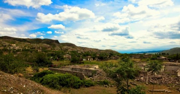 Qubadlı şəhərinin peykdən görüntüsü – FOTO