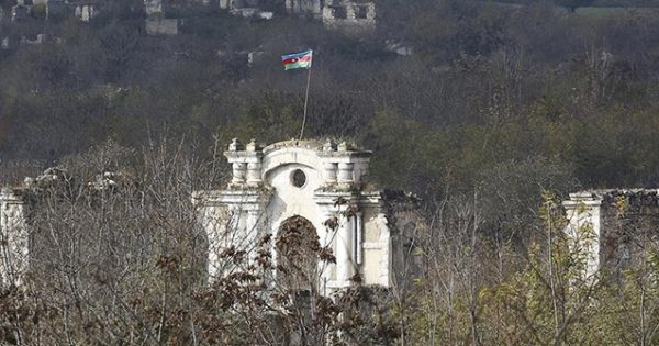 “Anadolu” agentliyi Füzulinin abidələrindən yazdı