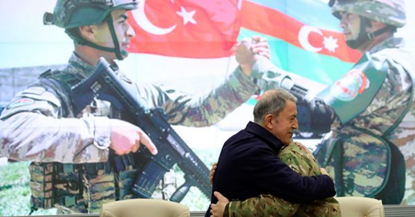 Hulusi Akar sevincini Zakir Həsənovla belə bölüşdü – Fotolar