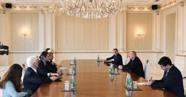 Prezident ATƏT-in Minsk qrupunun həmsədrlərini qəbul etdi – Foto