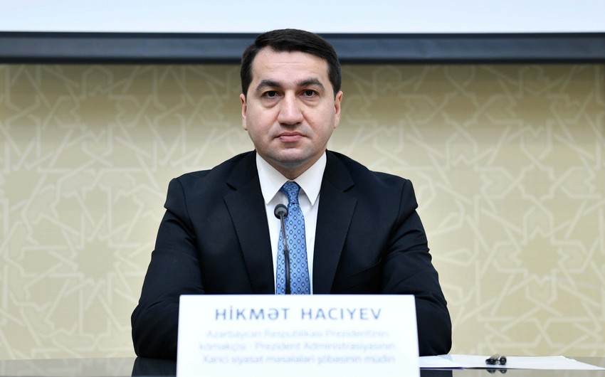 “Prezident İlham Əliyev xalqımızın Qarabağ həsrətinə son qoyub” – Hikmət Hacıyev