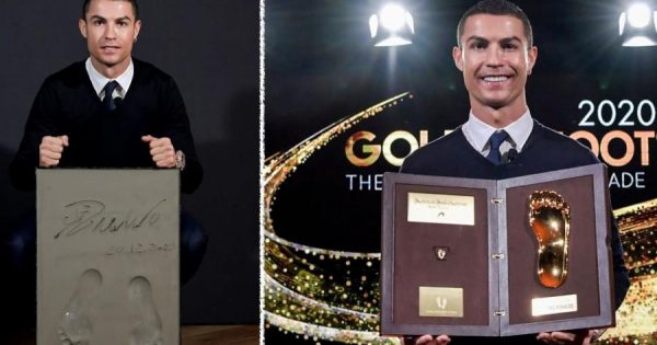 Ronaldo “Qızıl Ayaq” mükafatını aldı