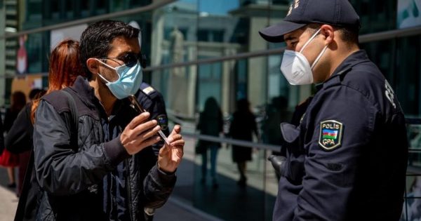 Azərbaycanda maskaya görə cərimələr yenidən artırılır