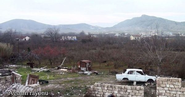 Nazirlik Ağdamın Şelli kəndindən videogörüntülər yayıb