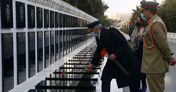 Pakistanın Hərbi Hava Qüvvələri komandanı Bakıda səfərdədir