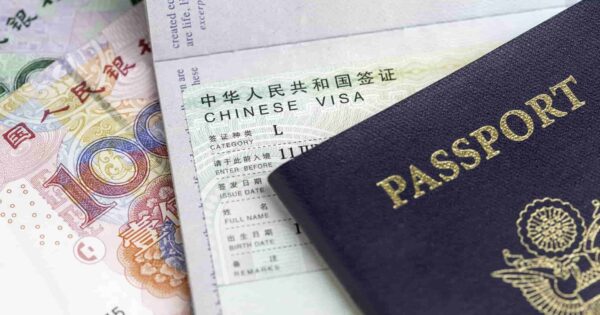 image-chinese-visa-with-yuan-rmb-and-passport