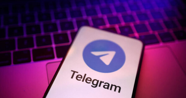 image-illustration-shows-telegram-app-logo