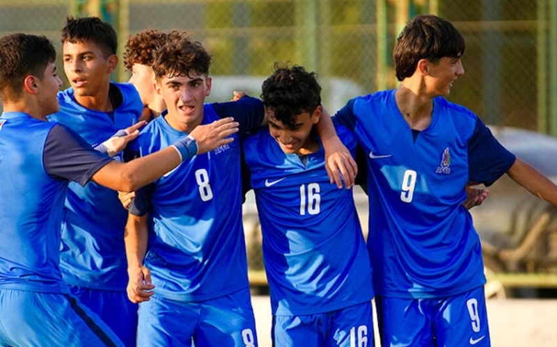 Millimizin U-16 komandası qələbə ilə yadda qaldı
