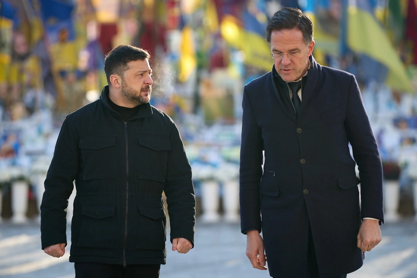 Rütte Kiyevdə səfərdədir 1 image-rutte